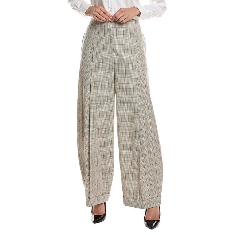 Hugo Boss Womens  Telda1 Wool-Blend Pant